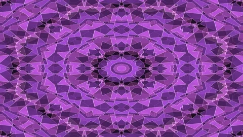 Dark Multicolor Techno Geometric Pattern Motion Loop Stock Footage 197490250