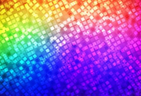Dark Multicolor vector background with rectangles. Illustrazione stock