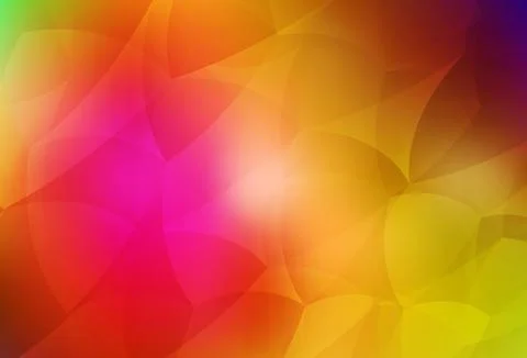 Dark Multicolor vector background with triangles. Stock Illustration
