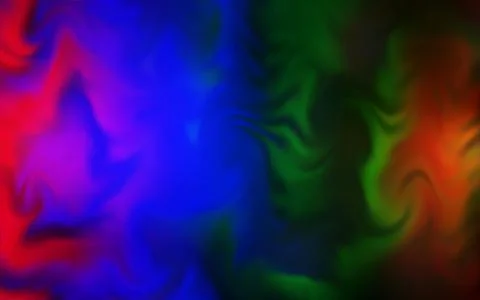 Dark Multicolor vector blurred and colored pattern. Creative illustration in  Illustrazione stock