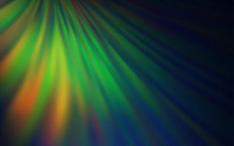 Dark Multicolor vector blurred background. Stock Illustration