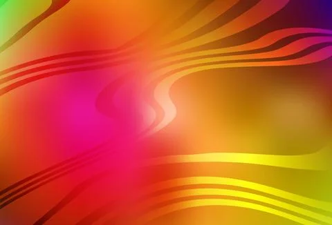 Dark Multicolor vector blurred pattern. Stock Illustration