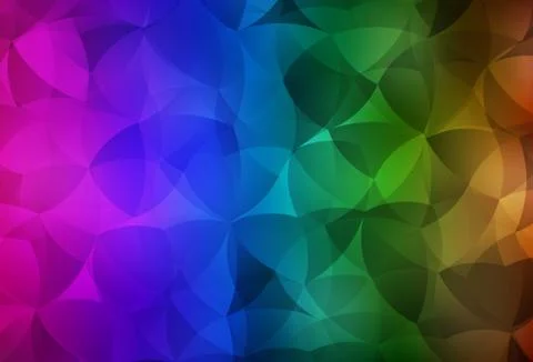 Dark Multicolor vector gradient triangles pattern. Illustrazione stock