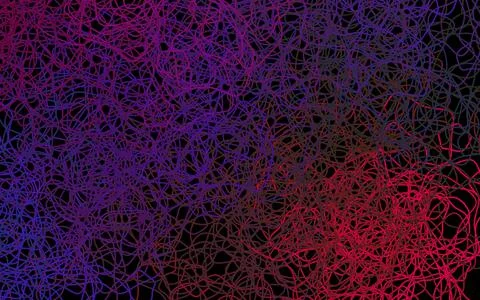Dark Multicolor vector pattern with random forms. 库存插图