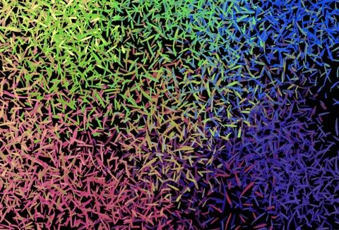 Dark Multicolor vector pattern with sharp lines. Stock Illustration