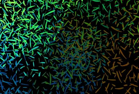 Dark Multicolor vector pattern with sharp lines. 스톡 일러스트