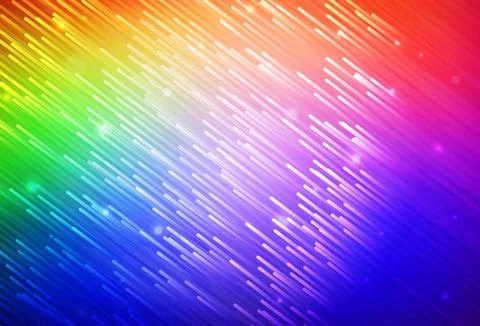 Dark Multicolor vector pattern with sharp lines. Illustrazione stock