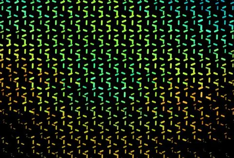 Dark Multicolor vector pattern with sharp lines. Stock Illustration