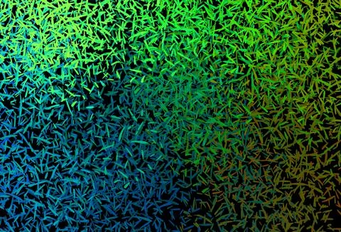 Dark Multicolor vector pattern with sharp lines. Stock Illustration