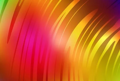 Dark Multicolor vector pattern with wry lines. 스톡 일러스트