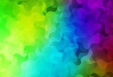 Dark Multicolor vector polygon abstract layout. Stock Illustration