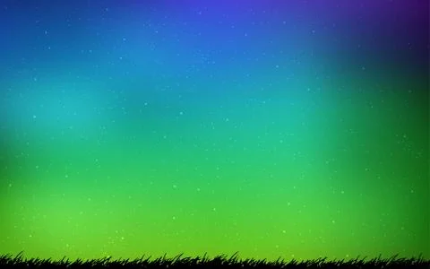 Dark Multicolor vector template with space stars. Stock Illustration