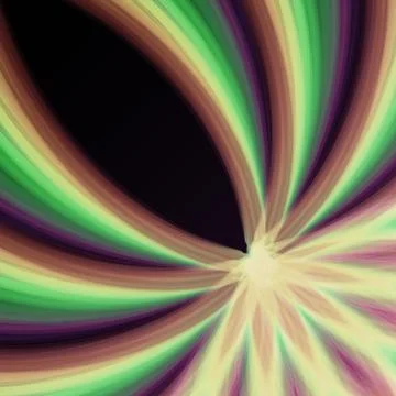 Dark multicolored rainbow lines Stock Illustration