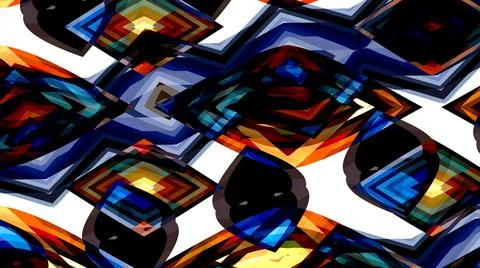 Dark Mysterious Alien Structure Abstract Pattern 스톡 일러스트
