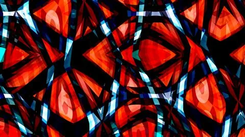 Dark Mysterious Alien Structure Abstract Pattern Stockillustratie
