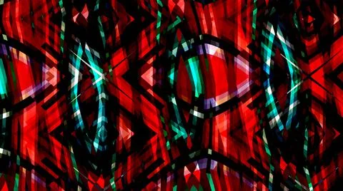 Dark Mysterious Alien Structure Abstract Pattern Stockillustratie
