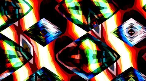 Dark Mysterious Alien Structure Abstract Pattern イラスト素材