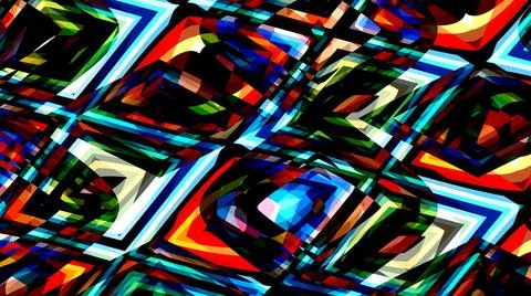 Dark Mysterious Alien Structure Abstract Pattern Stockillustratie