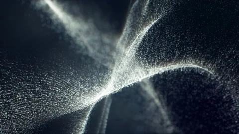 Dark Mysterious Particles Flowing in the Abyss Видео 160885399
