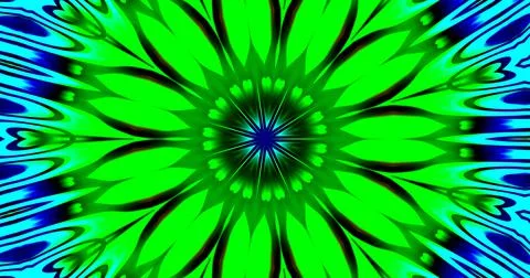 Dark Mysterious Wave Abstract Symmetric Patterns Background Backdrop Stock Illustration