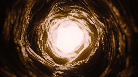 Dark Mystic Cave Stock Footage 153108454