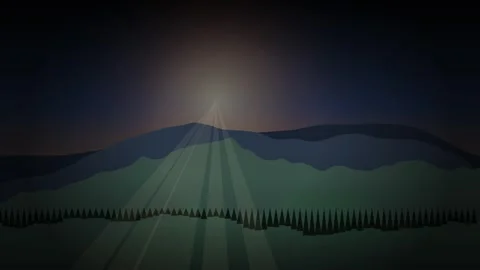Dark nature sky timelapse background Video stock 346715962