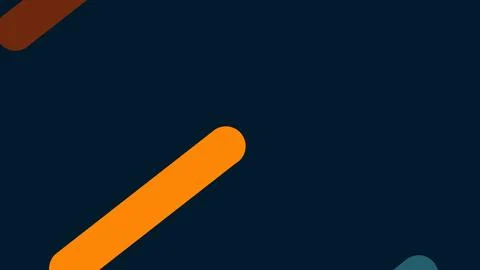 Dark navy background with bright orange diagonal stripe elements and subtle r Иллюстрация