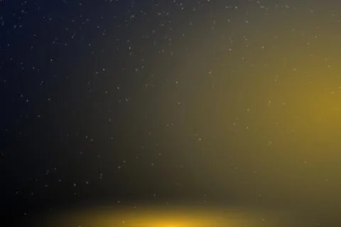 Dark Navy Background with Soft Golden Edge Illumination Ilustración de archivo