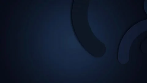 Dark navy blue rings rotate in a seamless loop Stock Footage 341401691
