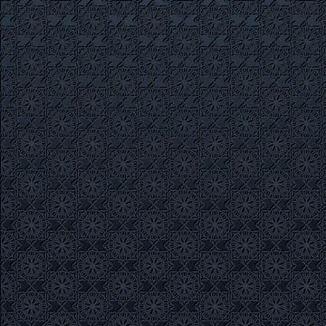 Dark navy geometric textile pattern background Stock Illustration