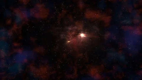Dark Nebula Background Stock Footage 96000012
