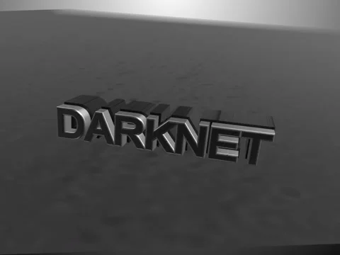 Dark Net 3D Render Stockbeeldmateriaal 146660981
