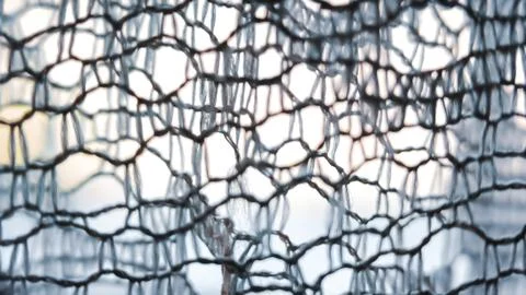 Dark Net Tangled in Light Stock Photos