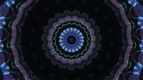 The Dark Night Kaleidoscope Stock Footage 244717162