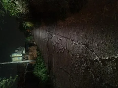 Dark Night with Light Effect Stock Photos