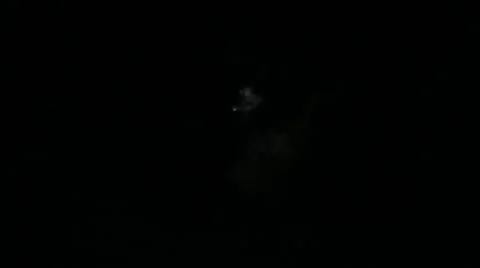 In The Dark Of Night Moon, Timelapse Stock Footage 42489389