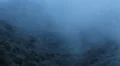 Dark night in mountains, high humidity, weather changing, storm warning, danger HD Footage