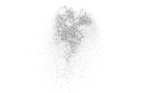 Dark Noise Granules. Illustrazione stock