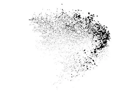 Dark noise granules. 스톡 일러스트