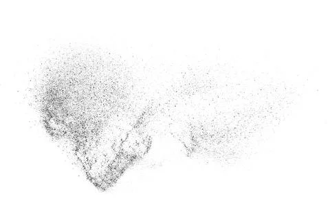Dark noise granules. Stock Illustration
