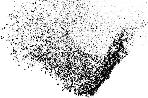 Dark noise granules. 스톡 일러스트