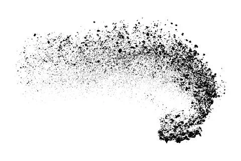 Dark noise granules. イラスト素材