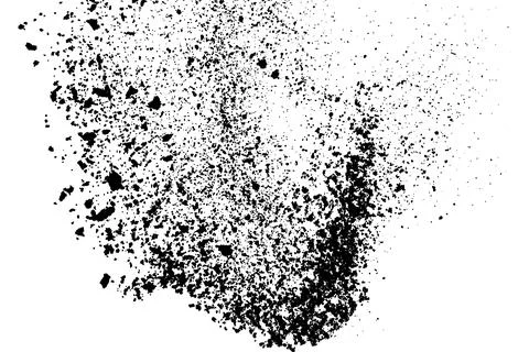 Dark noise granules. Stock Illustration