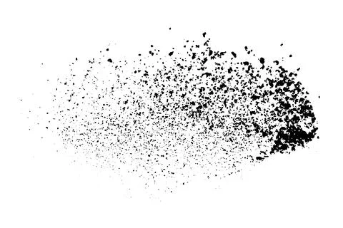 Dark noise granules. Stock Illustration