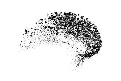 Dark noise granules. Stock Illustration
