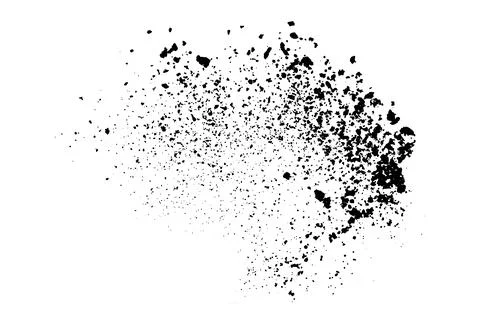Dark noise granules. Stock Illustration