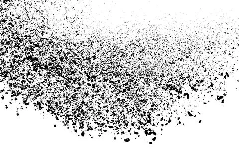 Dark noise granules. Stock Illustration
