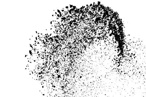 Dark noise granules. Stock Illustration