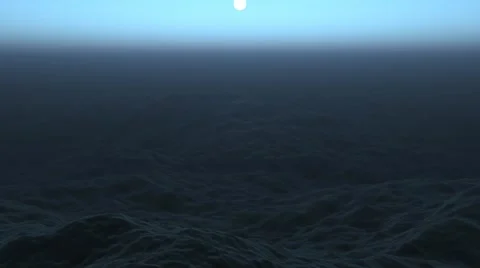 Dark Ocean Stock Footage 50109972