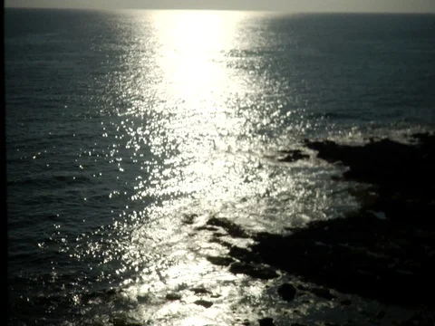 Dark ocean Stock Footage 106221305